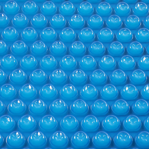Rectangle Solar Pool Cover Heavy Duty Bubble Blanket Blue