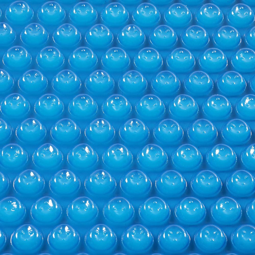 Round Solar Pool Cover Heavy Duty Bubble Blanket Blue